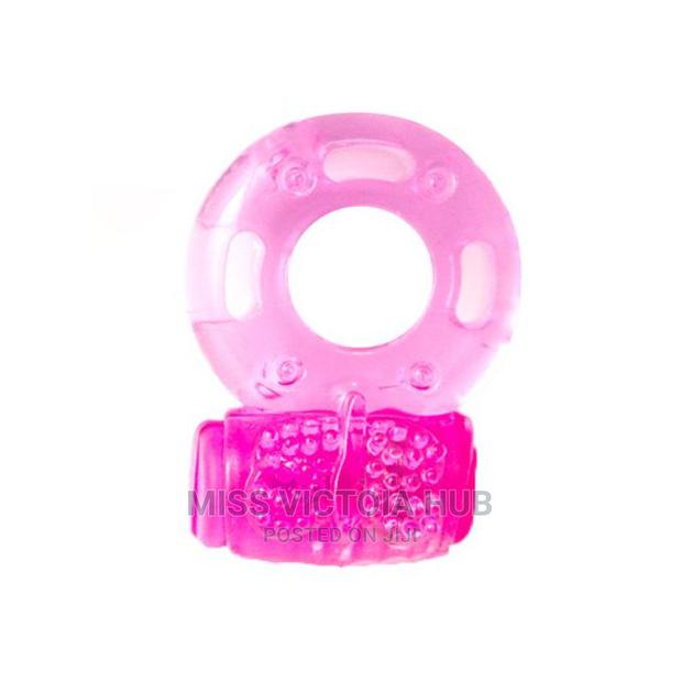 Silicone Rubber Penis Ring Vibrator for Delayed Ejaculation- - main view