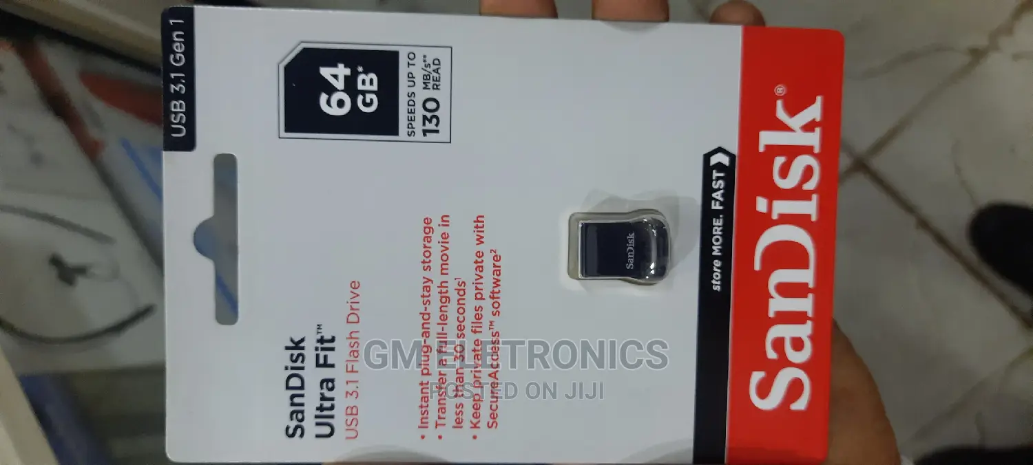 Sandisk 3.1 Ultra Fit Usb Drive 16gb,32gb 64gb