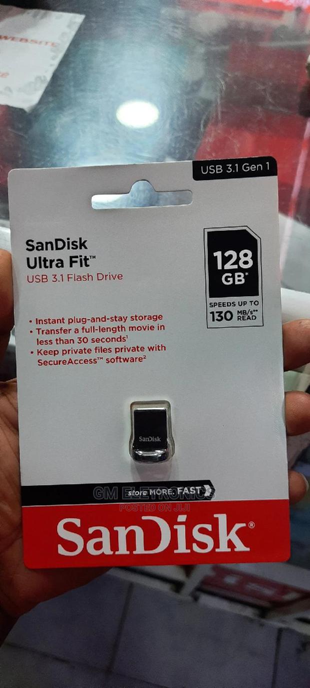 Sandisk Ultra Fit 128gb Flash Drive. - thumbnail 3