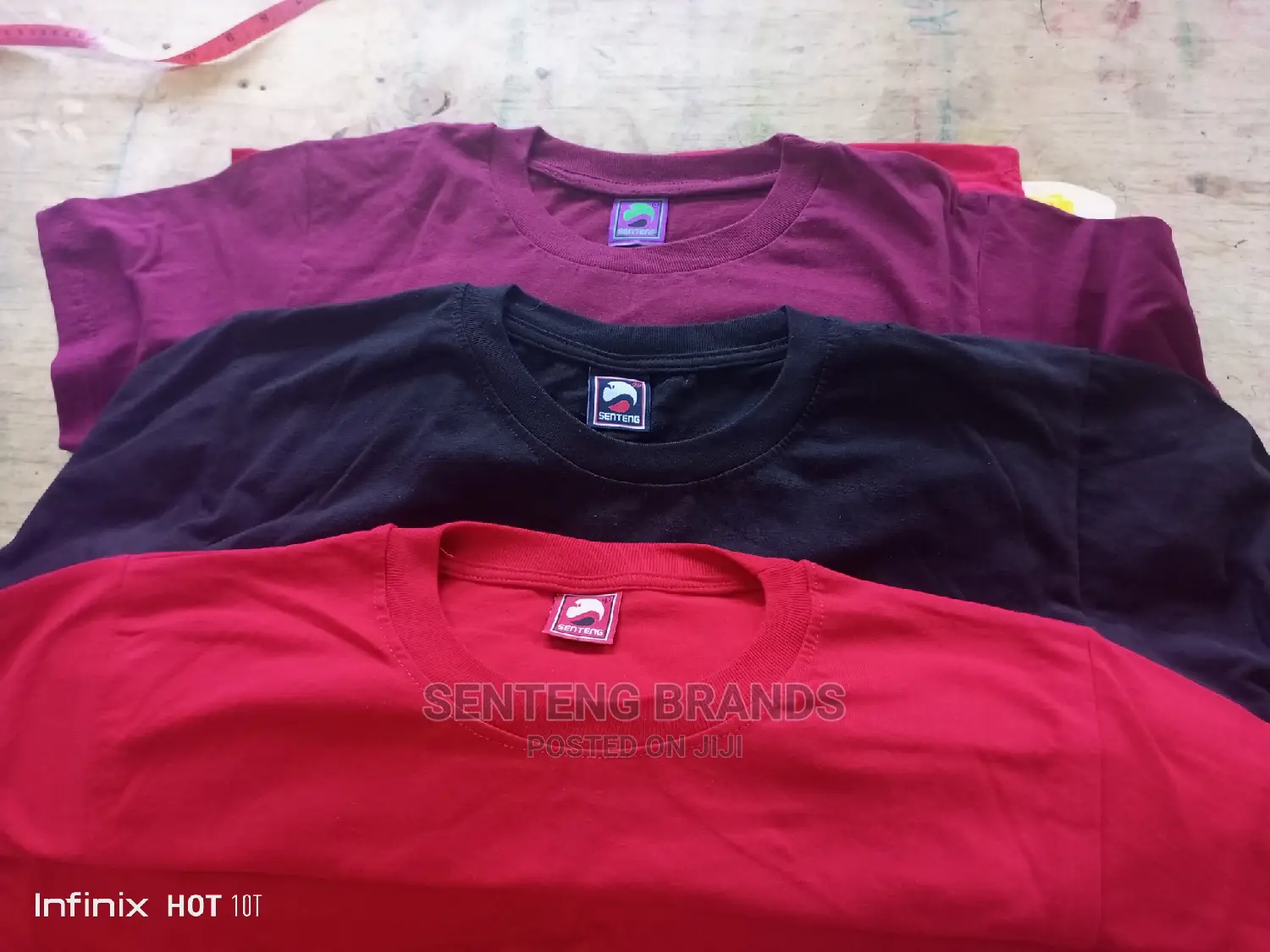 Maroon, Black,Red T-Shirts