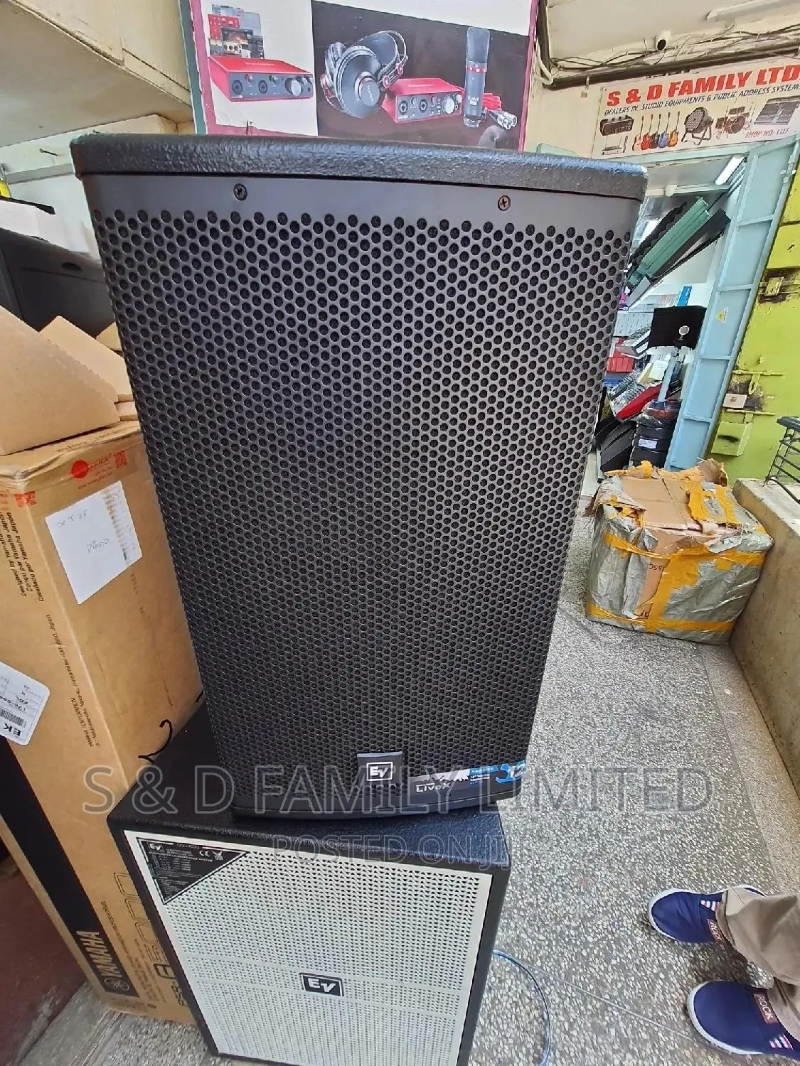 Ev Live X 12 Inch Monitor Speaker