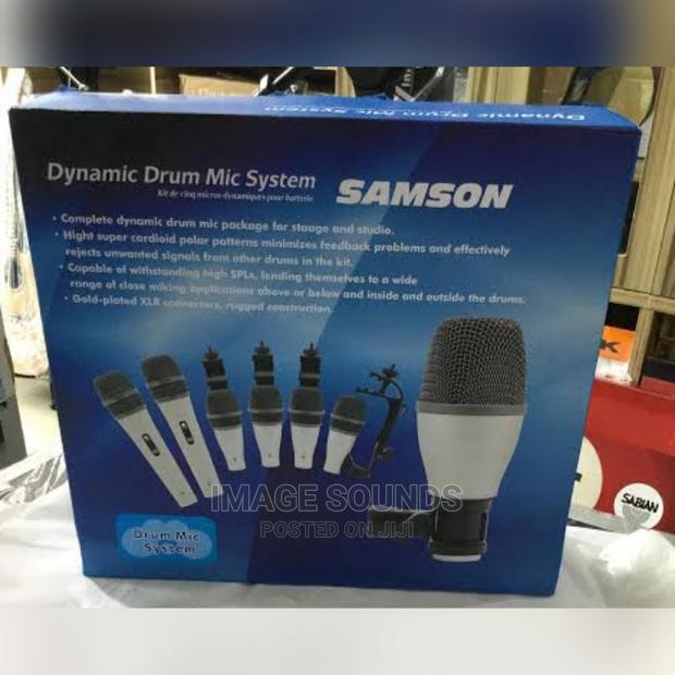 Drum Mics Kit- Samson - main view