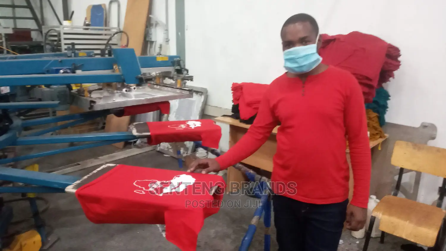 Printing Services And T-shirt In Big Numbers
