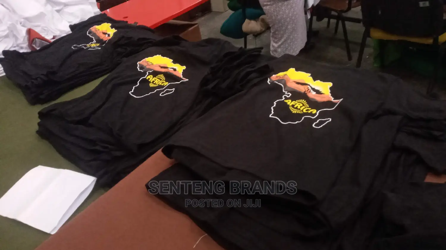 Printing Services And T-shirt In Big Numbers
