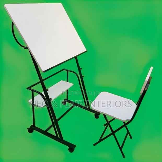 Drawing Board and Chair