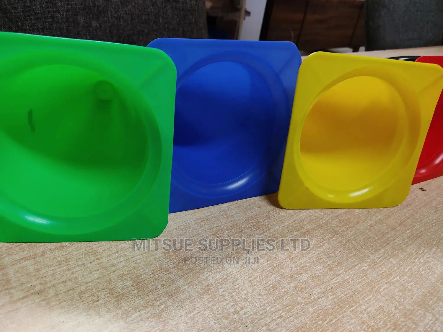 A Pack Of 6 Sports Training Cones Markers 9 Inches