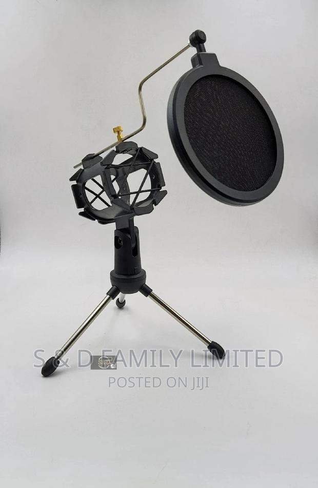 Condenser Microphone Stand With Pop Filter - main view