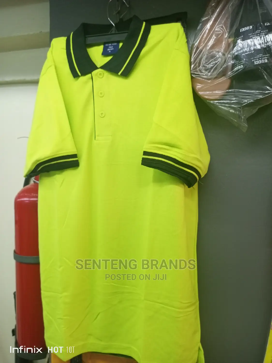 Lemon Green Polo T-Shirts
