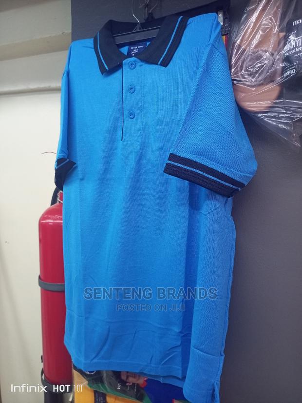 Blue Black Color Polo T-Shirts