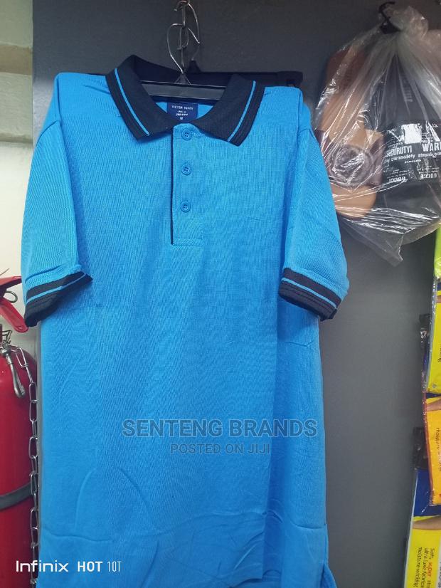 Blue Black Color Polo T-Shirts - thumbnail 5