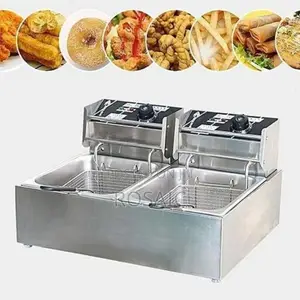 Nunix Double Deep Fryer 6l+6l