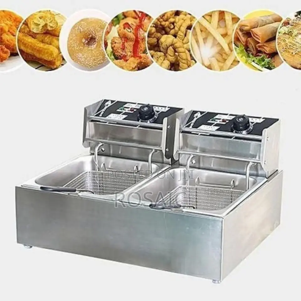 Nunix Double Deep Fryer 6l+6l