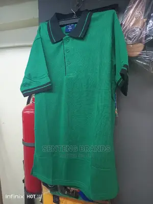 Kenya Green Black Polo T-Shirts