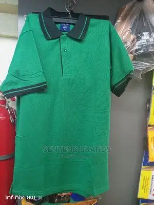 Kenya Green Black Polo T-Shirts