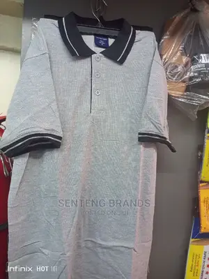 Ash Grey Polo T-Shirts
