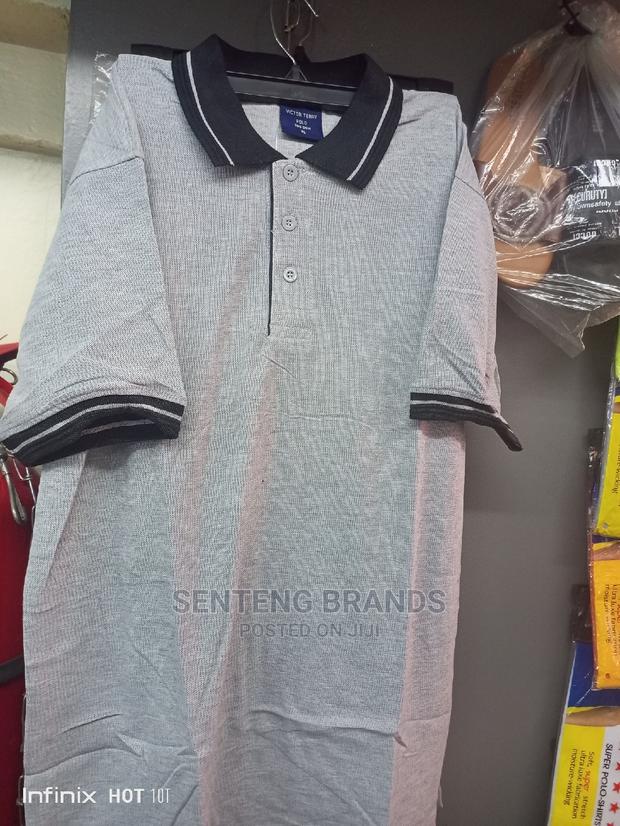 Ash Grey Polo T-Shirts