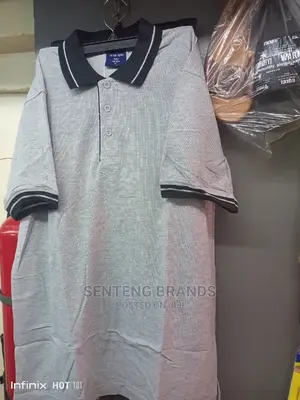 Ash Grey Polo T-Shirts