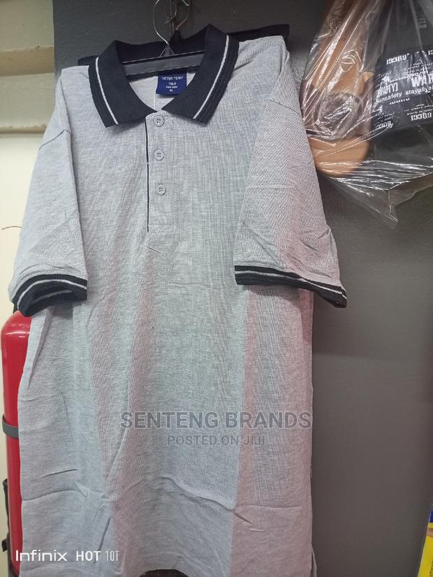 Ash Grey Polo T-Shirts - thumbnail 6