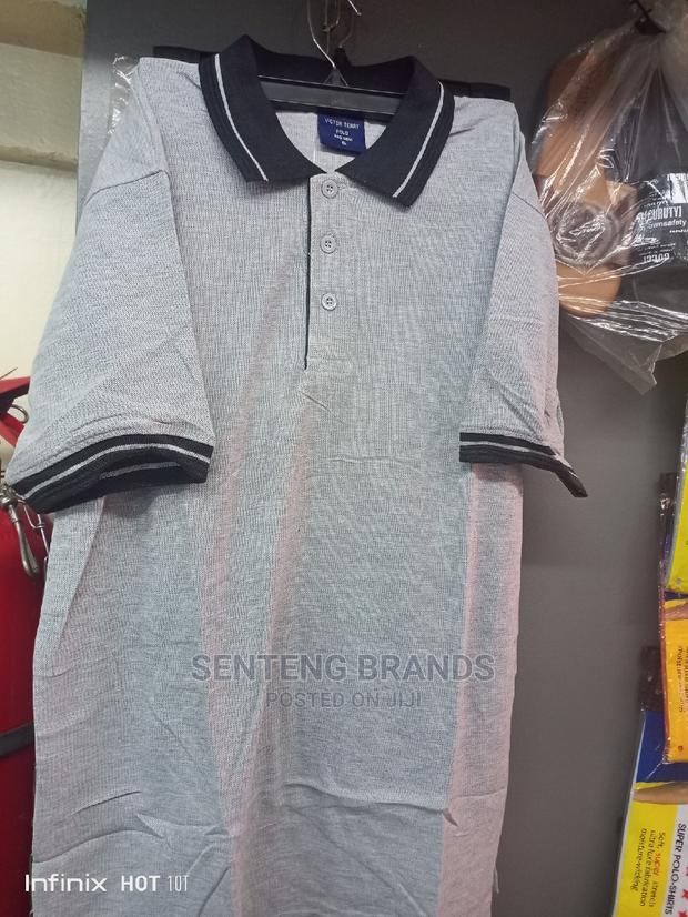 Ash Grey Polo T-Shirts - thumbnail 7