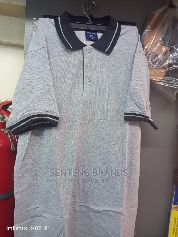 Ash Grey Polo T-Shirts - thumbnail 3