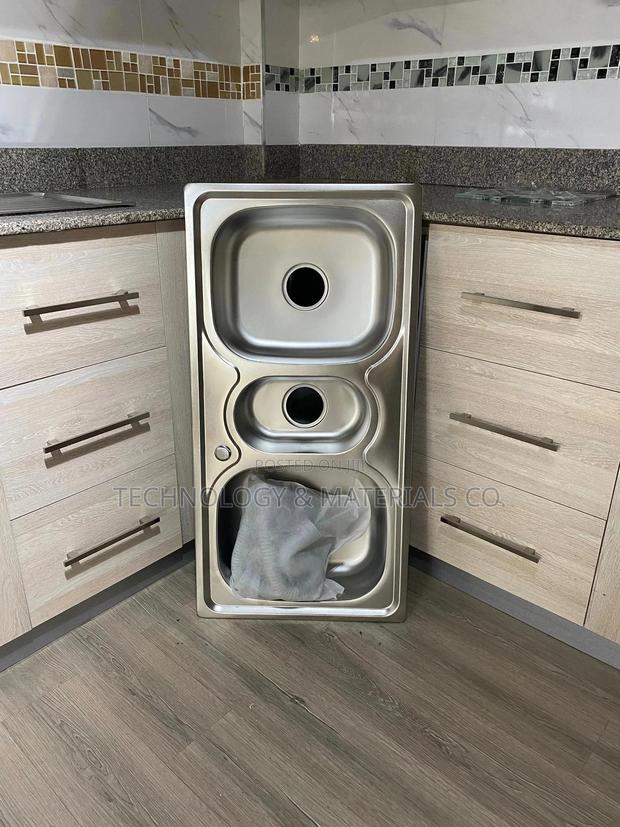 Tripple-Bowl Stainless Kitchen Sink