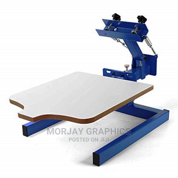 Advanced Machinery Screen Printing One Station - main view