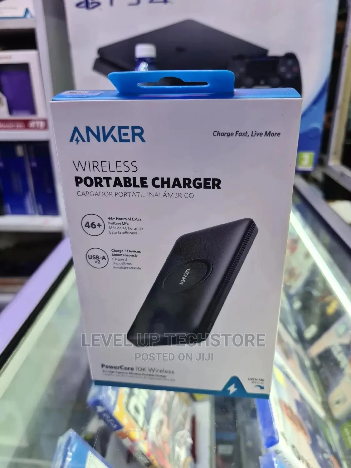 Anker Powercore 10,000mah Wireless Portable Charger - New