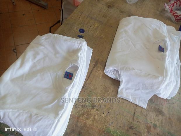 White Plain Cotton T-Shirts