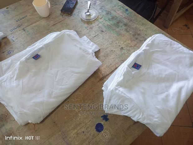White Plain Cotton T-Shirts - thumbnail 2