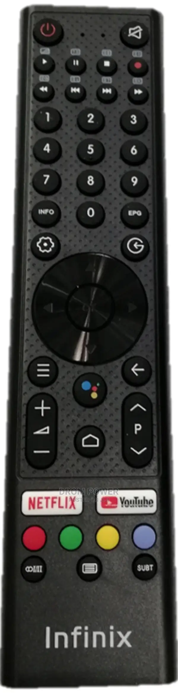Infinix Smart Tv Remote