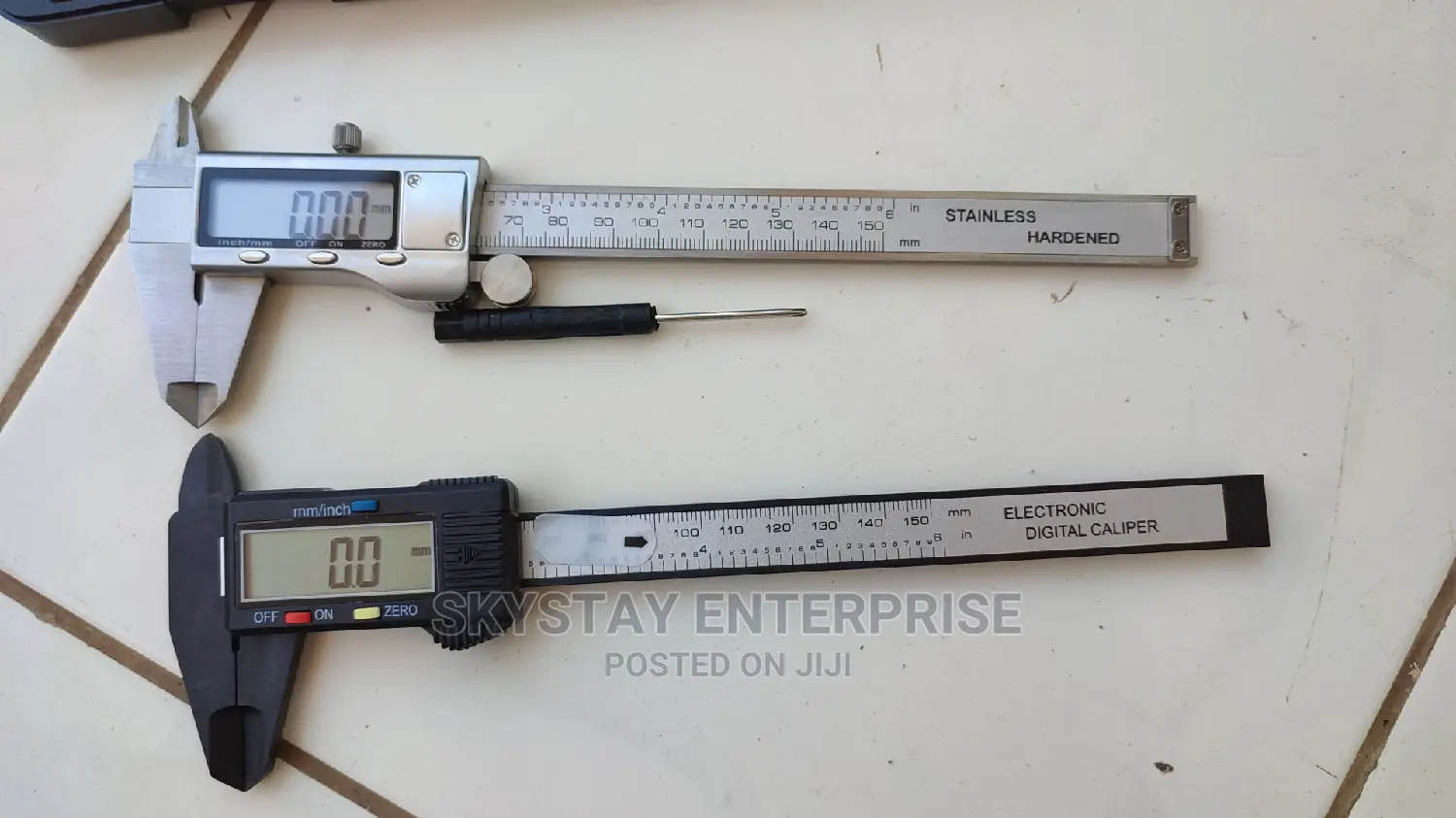 Digital Vernier Caliper Stainless Steel 6"