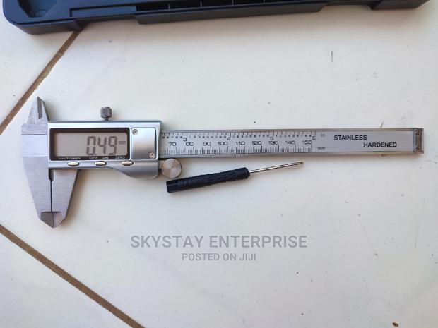Digital Vernier Caliper Stainless Steel 6" - thumbnail 6