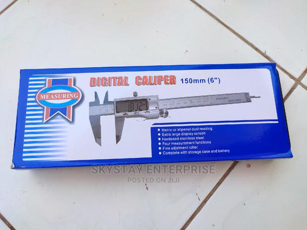 Digital Vernier Caliper Stainless Steel 6" - thumbnail 9