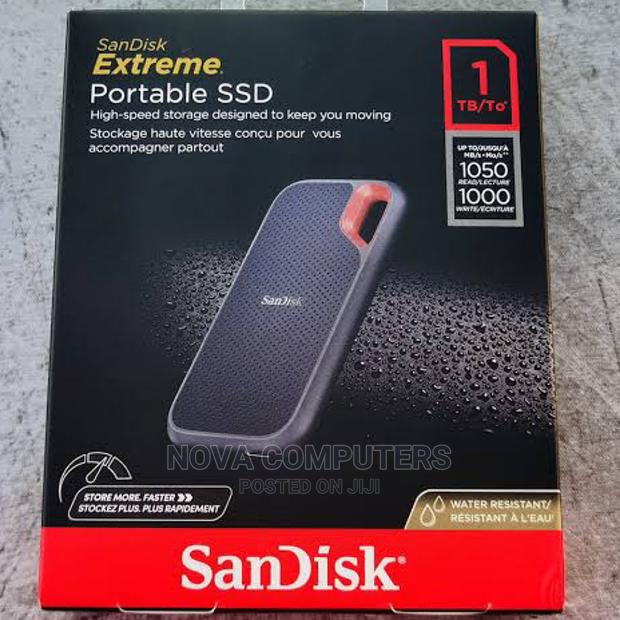 Sandisk Extreme Portable External SSD V2 1tb - main view