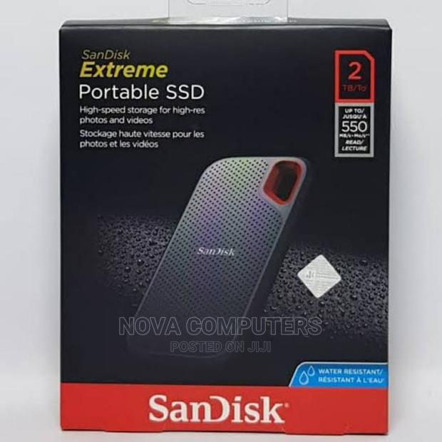 Sandisk Extreme External SSD V2 2tb - main view