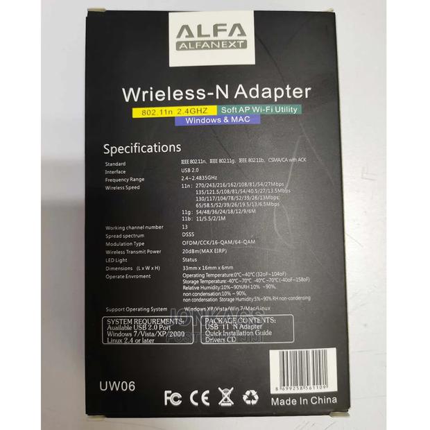 Wifi Adapter Alfa Net W120 - thumbnail 4