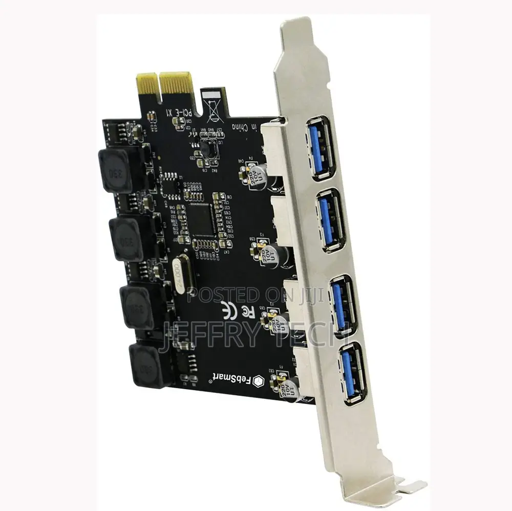 4 Ports USB 3.0 Super Fast 5gbps PCI Express(Pcie) Expansion