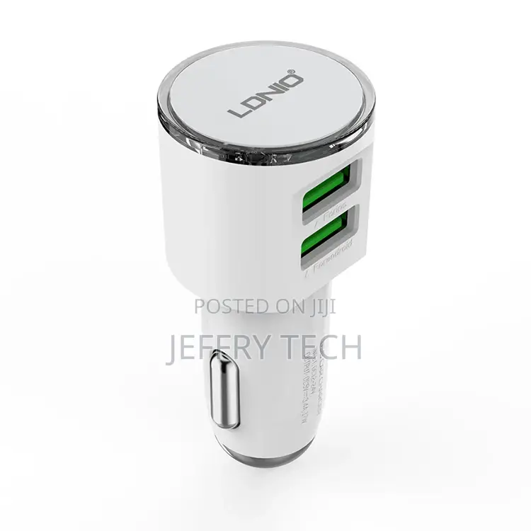 LDNIO 2 USB 5v-3.4a Quick Charging Car Charger Model:DL-C29