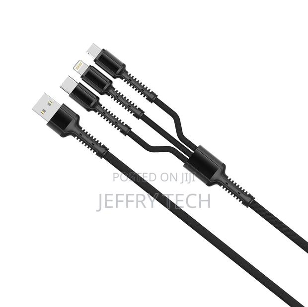 LDNIO LC93 3 in 1 USB Cable Micro Usb Extension Cable for Ch - main view