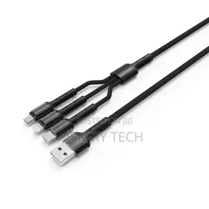 LDNIO LC93 3 in 1 USB Cable Micro Usb Extension Cable for Ch