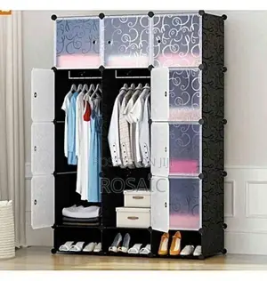 Black Plastic Wadrobe
