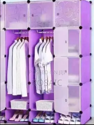 3 Columns Foldable Wadrobe