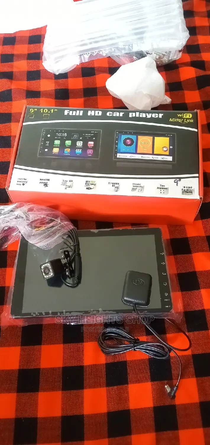 Quality Android 9" Car Radio + Free Infrared Reverse Camera