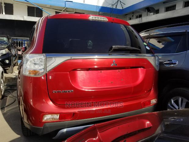 Mitsubishi Outlander 2015 Burgandy - thumbnail 4