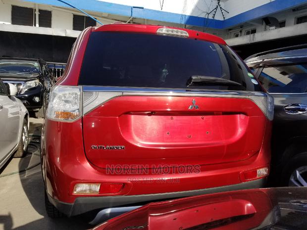 Mitsubishi Outlander 2015 Burgandy - thumbnail 3