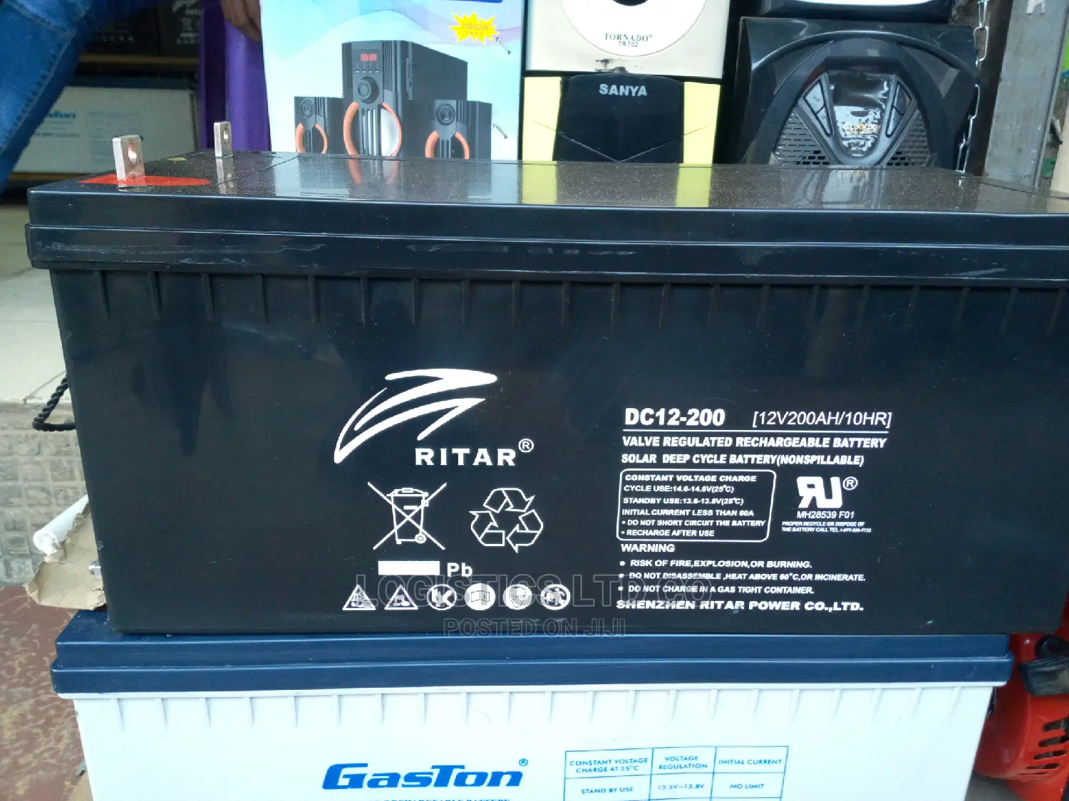 Rita 12v-200ah Sealed Maintenance Free Solar Battery.