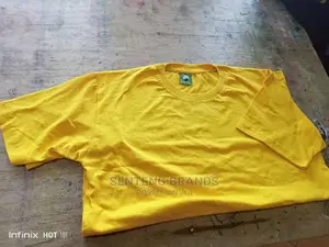 Plain Yellow Cotton T-Shirts