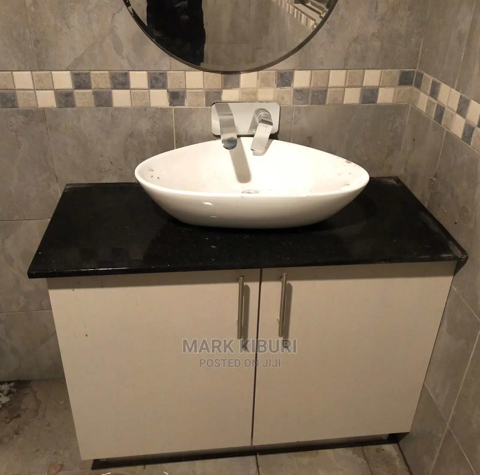 Granite [Fine Black 245x64cm]
