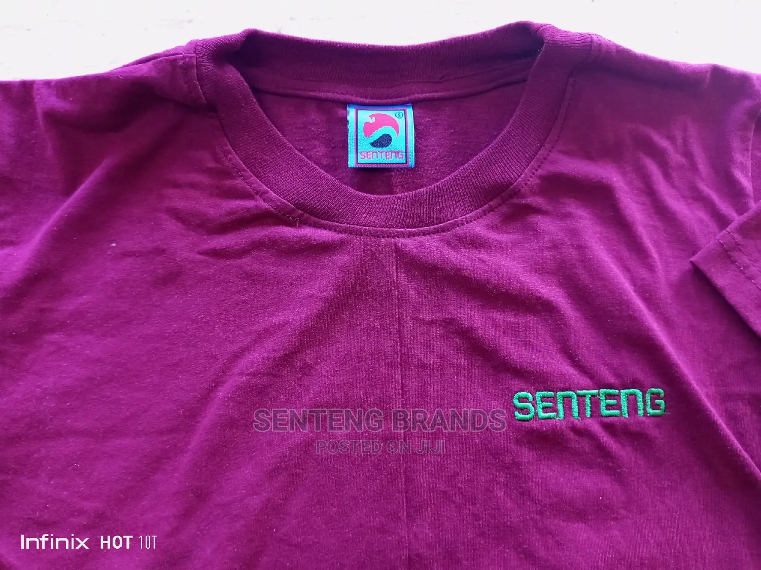 Plain Maroon Senteng Brand T-Shirts