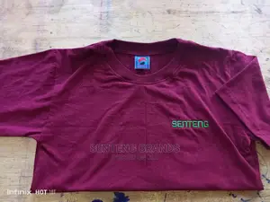 Plain Maroon Senteng Brand T-Shirts